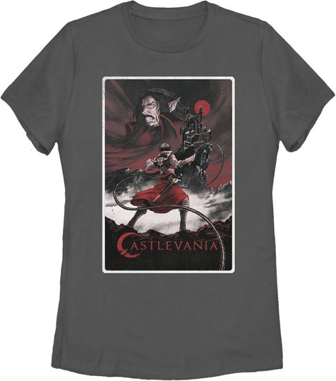 Women's Castlevania Classic Poster T-Shirt