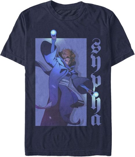 Fifth Sun Men's Castlevania Sypha Belnades Portrait T-Shirt