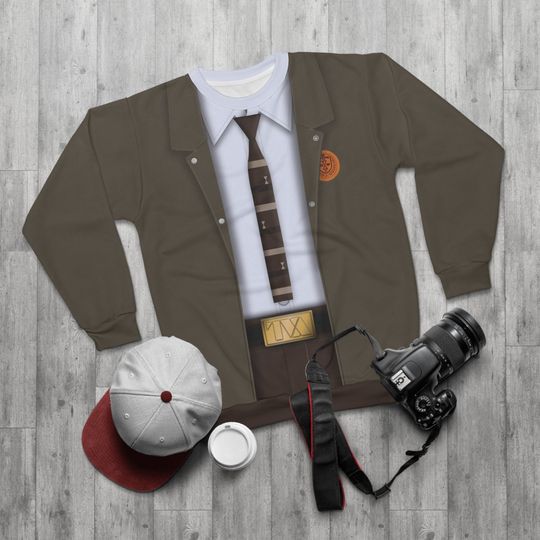 Variant Jacket Long Sleeve Shirt, Loki Series Inspired Costume, Marvel Characters Cosplay, Agent of Time Variance Authority, Event Comic Con