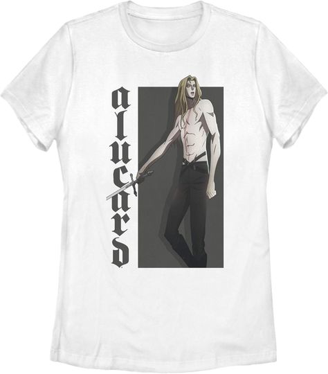Fifth Sun Women's Castlevania Alucard Portrait T-Shirt