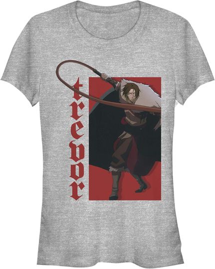 Fifth Sun Junior's Castlevania Trevor Belmont Portrait T-Shirt
