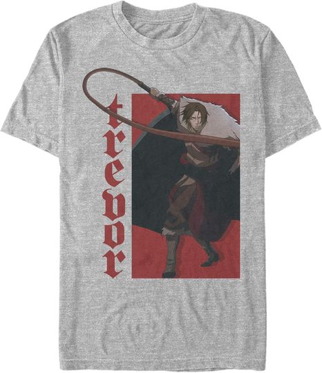 Fifth Sun Men's Castlevania Trevor Belmont Portrait T-Shirt