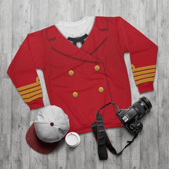 Discover Captain Minnie Long Sleeve Shirt, Captain Cruise Line Costume, Minerva Mouse Cosplay, Disney Event Running Outfits, Vacation Themes Park