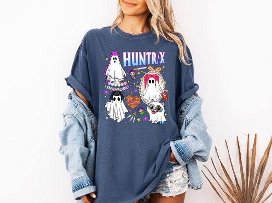 Discover Huntrix Halloween Shirt, Derpy Tiger Shirt, Kpop Huntrix T-Shirt, Halloween Shirt