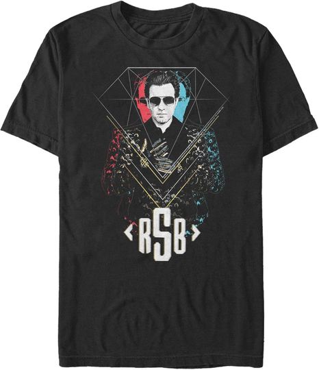 Discover Men's Birds of Prey Mask Portrait T-Shirt