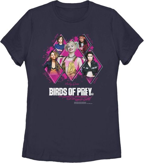 Discover Women's Birds of Prey Harley's Diamond Squad T-Shirt