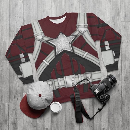 Red Guardian Sweatshirt, Black Widow Costume, Alexei Shostakov Costume, Red Guardian Cosplay, Black Widow Sweatshirt, Marvel Sweatshirt