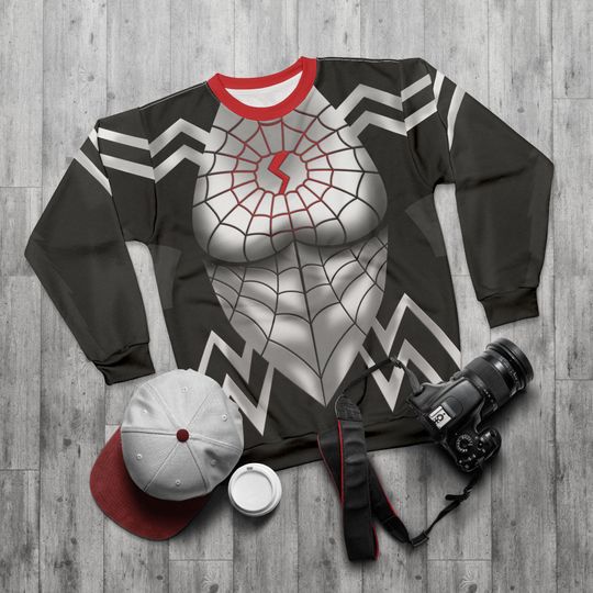 Discover Amazing Spider-Man Long Sleeve Shirt, Silk Cindy Moon Cosplay, Marvel Superhero Costume, Comic-Inspired Fashion, Web-Slinger Fan Apparel