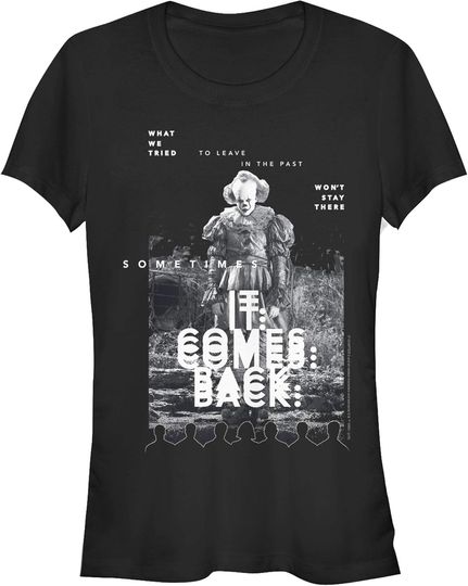 Discover Fifth Sun Junior's IT Chapter Two Chapter Two Pennywise Glitch T-Shirt