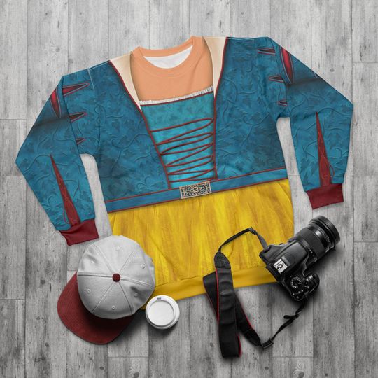 Snow White Live Action Cosplay Long Sleeve Outfit - Fantasy Princess Costume Apparel, Musical-Inspired Clothing for Fans, Unique Gift Idea