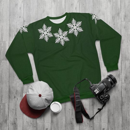 Discover Mickey Snowflake Long Sleeve Shirt, Disney Christmas Costume, Mickey Mouse Sweatshirt, Mickey Xmas Pullover Sweater, Christmas Outfit