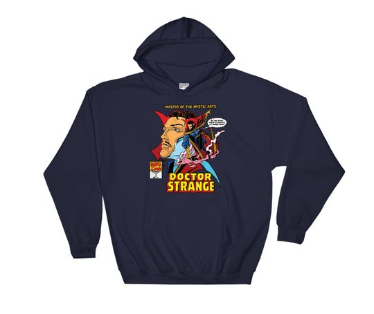 Marvel Master Of The Mystic Arts Doctor Strange Comic Hoodie