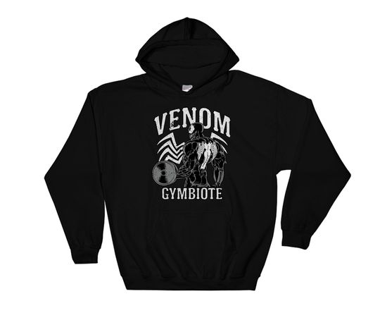 Marvel Cool Bad Hero Venom Gymbiote Poster Cool Hoodie