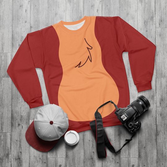 Discover Leroy Stitch Inspired Crewneck Sweatshirt, Experiments 627, Long Sleeve Costumes, Running Shirt Cosplay Outfit Adult, All Over Print Costume