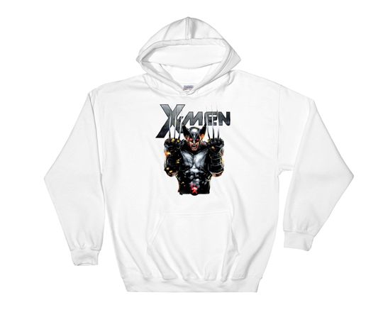 Discover Marvel X Men Wolverine Full Metal Razor Edge Marvel Hoodie
