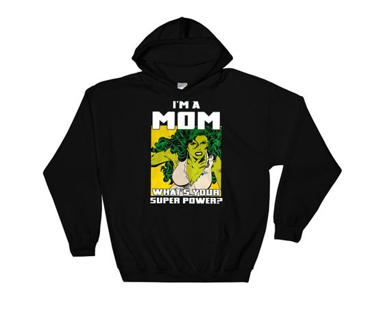 Discover Marvel Mothers Day She Hulk Is A Mom Graphic Mothers Hoodie
