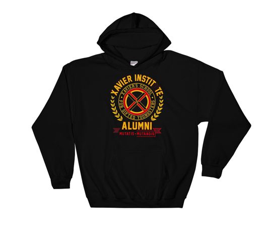Marvel X Men Xavier Institute Alumni Mutatis Mutandis X Hoodie