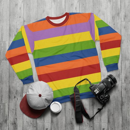 Discover Riley Rainbow Long Sleeve Shirt, Inside Out 2 Inspired Costume, Emotion Cosplay, Pixar Outfits, Characters Sweatshirt, Disney Apparel