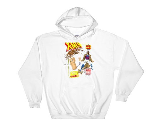Discover Marvel X Men Cajun Gambit Remy Lebeau Mon Ami Comic Hoodie