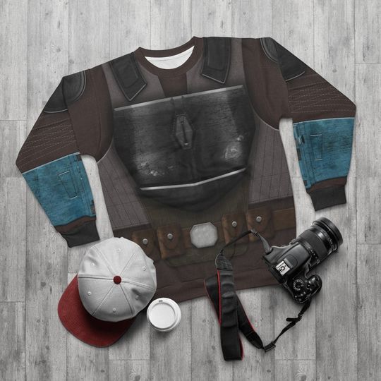 Discover Axe Woves Long Sleeve Shirt, The Mandalorian Season 2 Costume, Star Wars Sweatshirt Cosplay, Planet Mandalore, Disney Plus TV Series Apparel