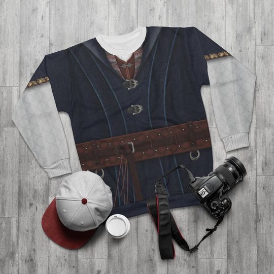 Robert Philip Long Sleeve Shirt, Disenchanted Inspired Costume, Disney Fantasy Musical Film, Magic Kingdom Cosplay, Disneybound Sweatshirts