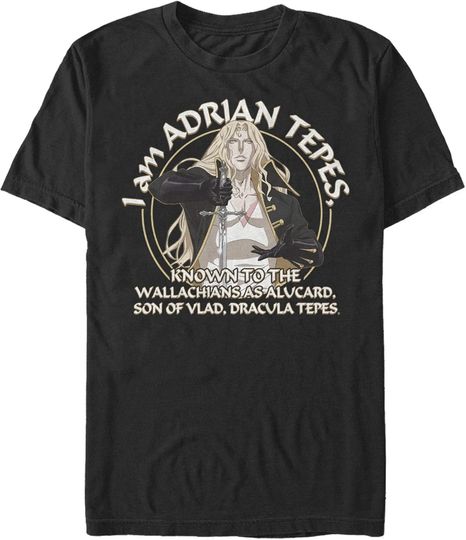 Fifth Sun Men's Castlevania Alucard Son of Dracula T-Shirt