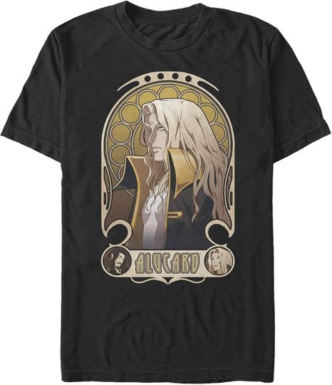 Men's Castlevania Alucard Classic Portrait T-Shirt