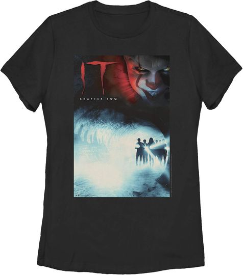 Discover Fifth Sun Women's IT Chapter Two Chapter Two Theatrical Poster T-Shirt