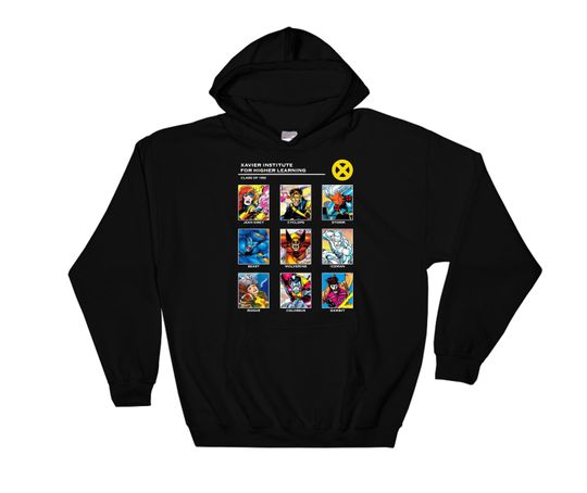 Discover Marvel X Men Xavier Institute 90s X Men Marvel Hoodie