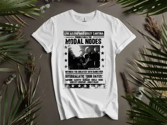 Discover Star Wars The Cantina Band Poster T-Shirt Men Women Unisex