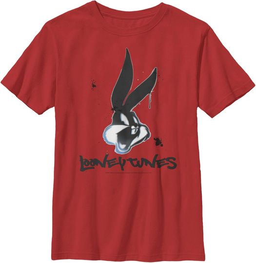 Boy's Looney Tunes Bugs Gradient Paint T-Shirt