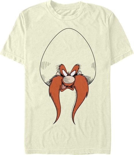 Men's Looney Tunes Yosemite Sam Big Face Drawing T-Shirt