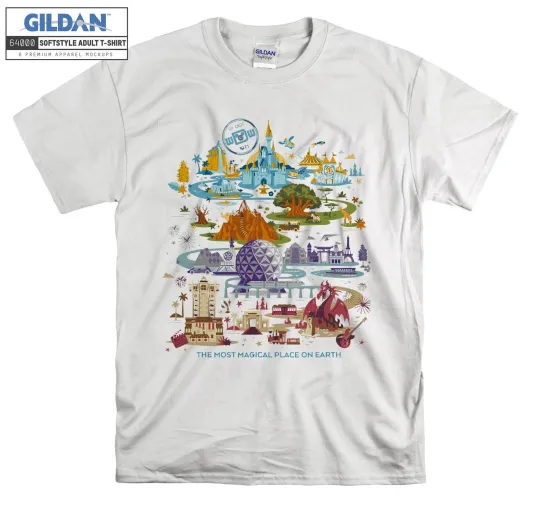Discover Disney World 50th Anniversary T-Shirt Unisex Men Women