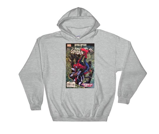 Marvel The Amazing Spider Man And Venom Poster Dark Reign Hoodie