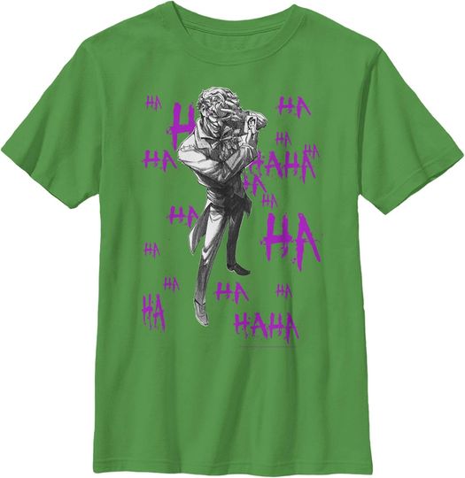 Discover Boy's Batman Joker Ha Ha T-Shirt
