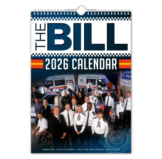 Discover 2026 Calendar - The Bill - Nostalgic / Gift / Present / Christmas