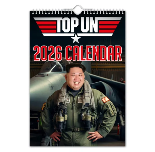 Discover 2026 Calendar - Top Un - Funny - Quirky - Christmas - Birthday