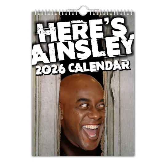 Discover Here’s Ainsley – 2026 Wall Calendar - Funny - Quirky - Christmas - Birthday