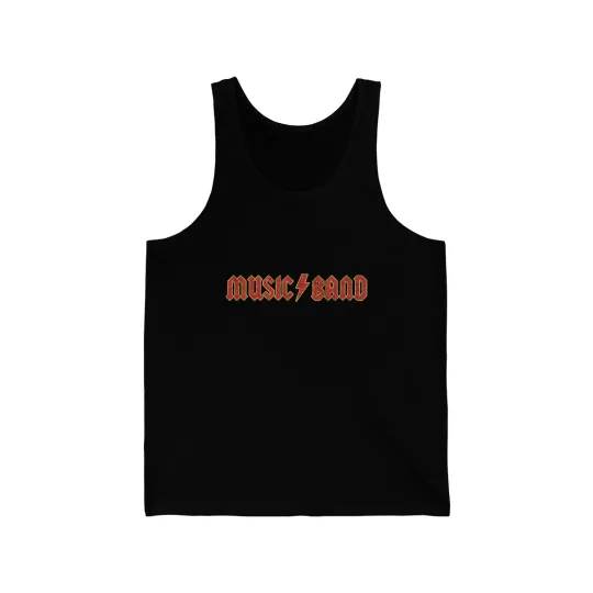 Discover Music Band Retro Unisex Tank Top