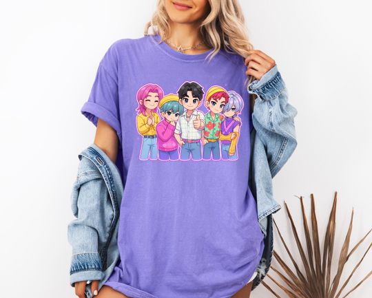 Discover Kpop Demon Hunters T Shirt, Kpop Idol Group Shirt, Mira, Rumi, Joey Shirt