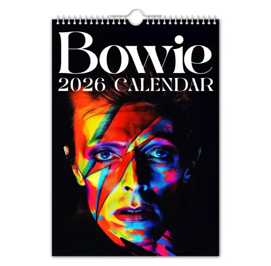 Discover 2026 Calendar - Bowie - ART -  Christmas - Birthday - Present - Gift -  Creative