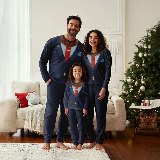 Discover Mayor Lionheart Matching Family Pajamas Set, Zootopia Character Christmas Pajamas, Halloween Cosplay Costume, Disney Movie Pajamas
