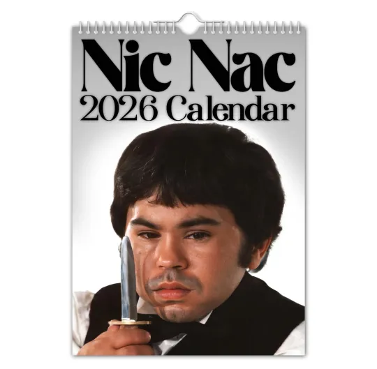 Discover Nic Nac - 2026 Wall Calendar   Quirky / Christmas / Birthday / Gift Idea