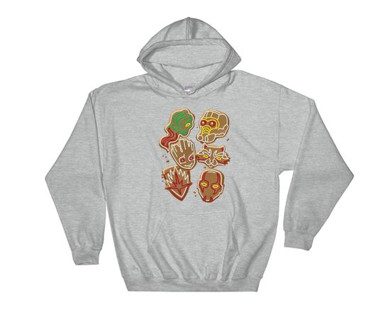 Marvel Guardians Of The Galaxy Gingerbread Cookies Hoodie