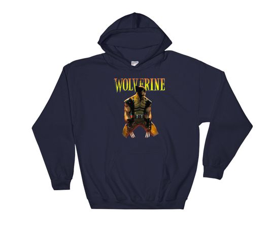 Marvel X Men Wolverine Side Profile Logo  Disneyland Hoodie