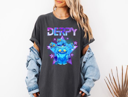 Discover Kpop Demon Hunters Tiger Shirt, Derpy the Tiger And Bird Demon Hunter Tiger Shirt, Hunters Tiger Fan, Animal Shirt, Kpop Movie Fan Gift