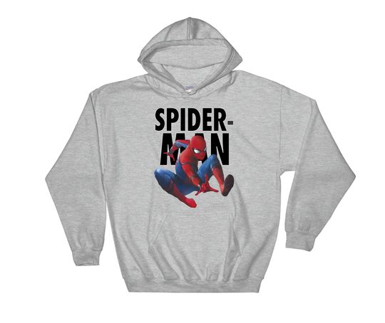 Discover Marvel Famous Super Hero Characters Spider Man Poster Hoodie Sweatshirt Pullover S-M-L-XL-XXL-3XL-4XL-5XL Oversized Men Women Unisex 7050