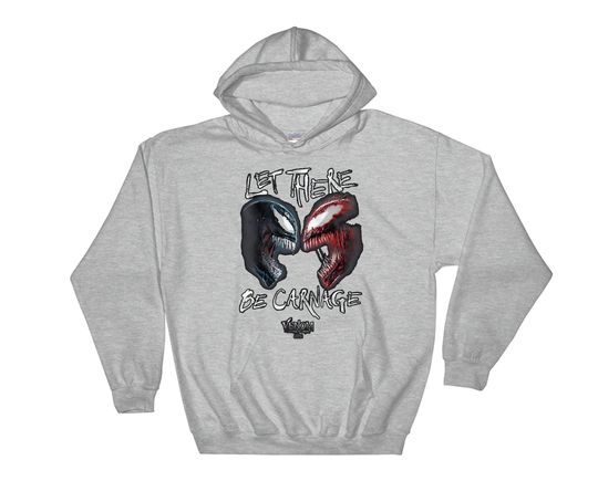 Marvel Super Hero Poster Let There Be Carnage Venom Hoodie