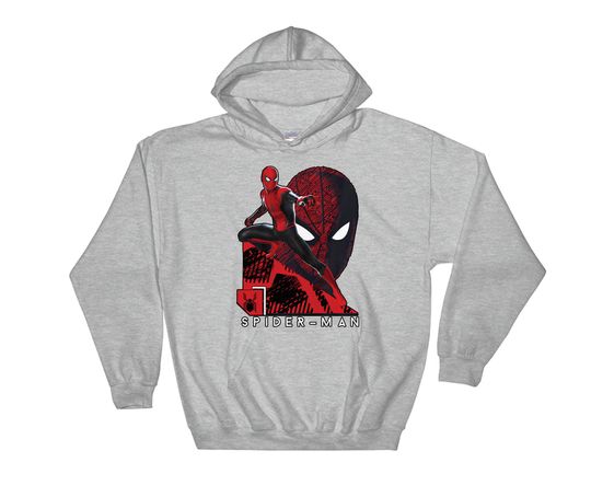 Discover Marvel Spider Man Famous Super Hero Cool Poster  Hoodie Sweatshirt Pullover S-M-L-XL-XXL-3XL-4XL-5XL Oversized Men Women Unisex 7047