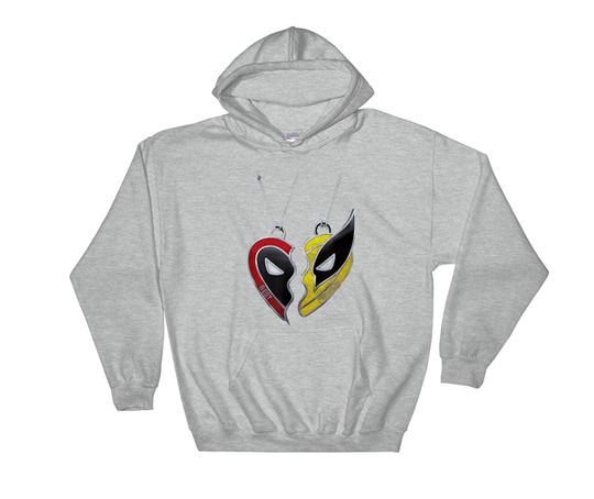 Vintage Marvel Deadpool And Wolverine   Deadpool Hes Not Hoodie